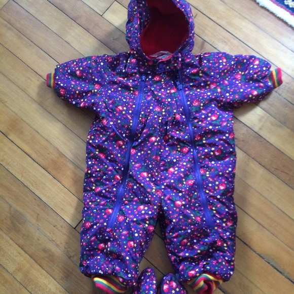Hanna Andersson Other - Hanna Andersson Snowsuit and Booties Size 70